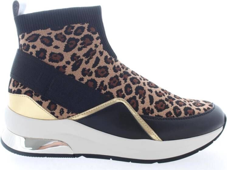 Liu Jo Zwarte leren enkellaars met ritssluiting en vetersluiting Zwart Dames - Foto 13