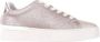 Liu Jo Sportieve Leren Sneakers met Metalen Details Beige Dames - Thumbnail 2