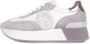 Liu Jo Sportieve Logo Sneakers Suède Rubberen Zool - Thumbnail 3