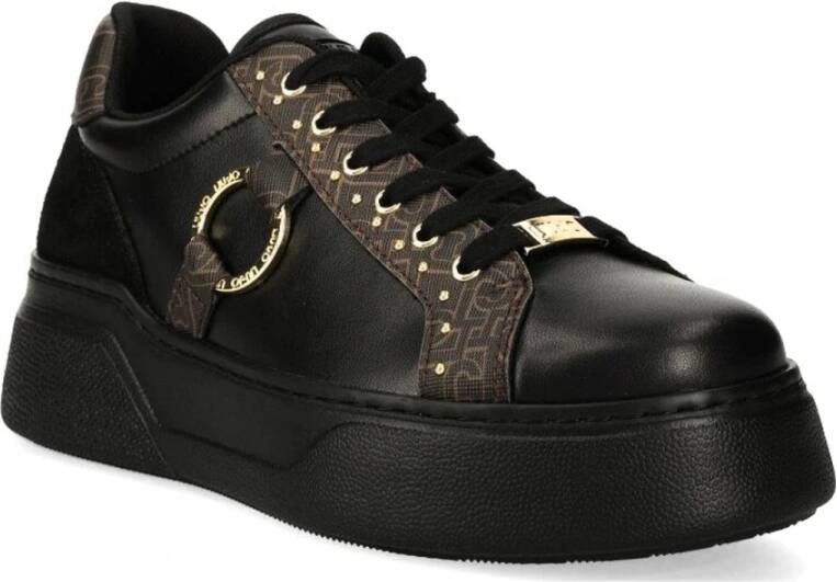 Liu Jo Sportieve Zwarte Sneakers Black Dames