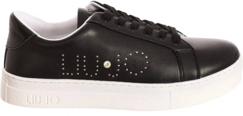 Liu Jo Sprankelende Sneakers met Uniek Ontwerp Black Dames