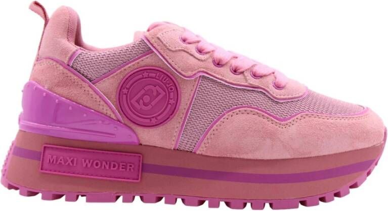 Liu Jo Stijlvolle Castro Sneakers voor Dames Purple Dames