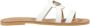 Liu Jo Chique slippers met strass voor vrouwen White Dames - Thumbnail 6