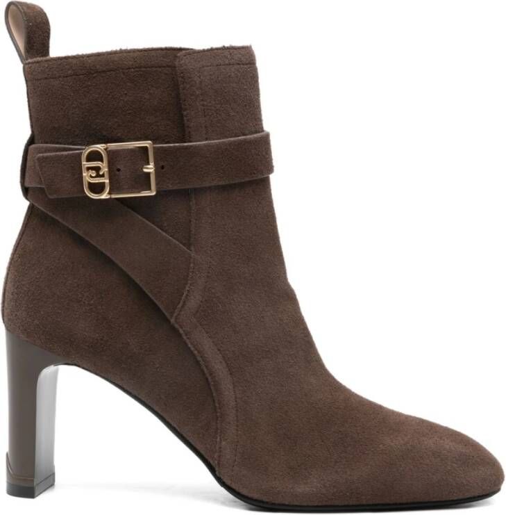 Liu Jo Stijlvolle Enkellaarsjes in Bruin