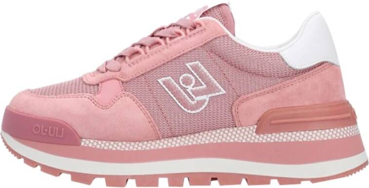 Liu Jo Roze veterschoenen met suède details Roze Dames - Foto 3