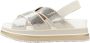 Liu Jo Stijlvolle Platte Sandalen Beige Dames - Thumbnail 2