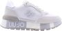 Liu Jo Witte Mesh en Beige Suède Sneakers Multicolor Dames - Thumbnail 24