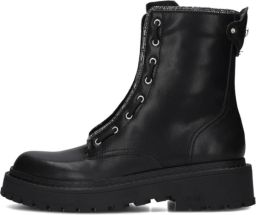 LIU JO Veterboots Dames Rumi 25 Leer Zwart