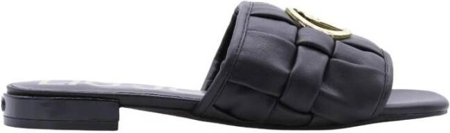 Liu Jo Stijlvolle Slide-sandalen Zwart Dames