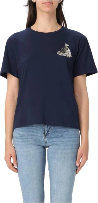Liu Jo Stijlvolle Zeilboot T-shirt