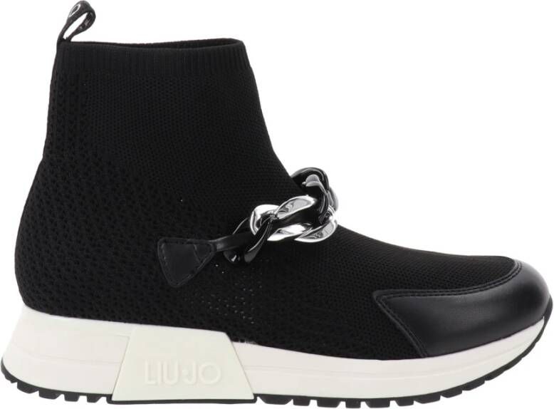 Liu Jo Stoffen Slip-On Sneakers Zwart Dames