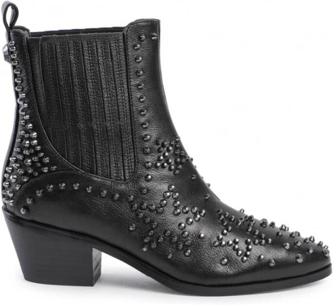 Liu Jo Studs Western Enkellaarzen Black Dames