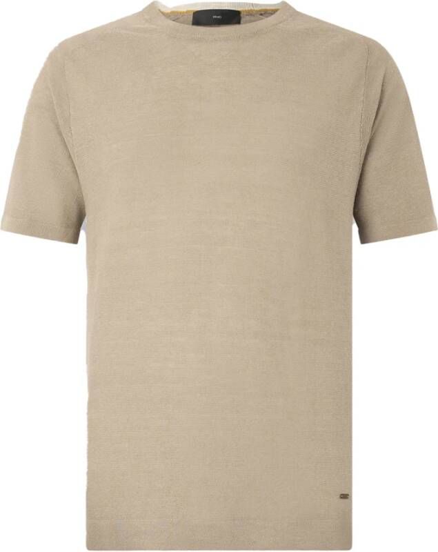 Liu Jo T-shirt met gesloten hals en korte mouwen