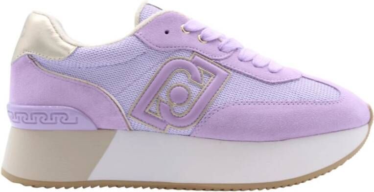 Liu Jo Tallinn Sneaker Stijlvol en Trendy Purple Dames