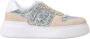Liu Jo Maxi Denim Sneakers Sand Beige Dames - Thumbnail 7