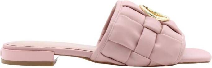 Liu Jo Teenslippers Sliders Roze Dames