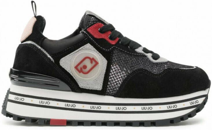 Liu Jo Sneakers Donna Maxi Wonder 1 Bf1051 Px064-22222 Zwart Dames - Foto 3