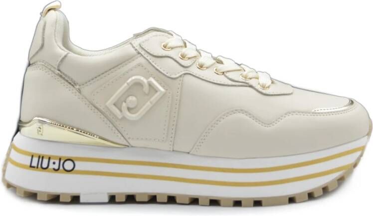Liu Jo Trendy Maxi Wonder Sneakers Beige Dames