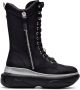 Liu Jo June 06 Mid Sneaker Laarzen Black Dames - Thumbnail 7