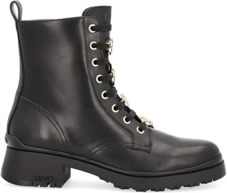 Liu Jo New Nancy 39 Black Grey Booties Zwart Dames - Foto 2