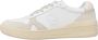 Liu Jo Beige Leren Sneakers met Suède Inzetstukken Beige Heren - Thumbnail 2