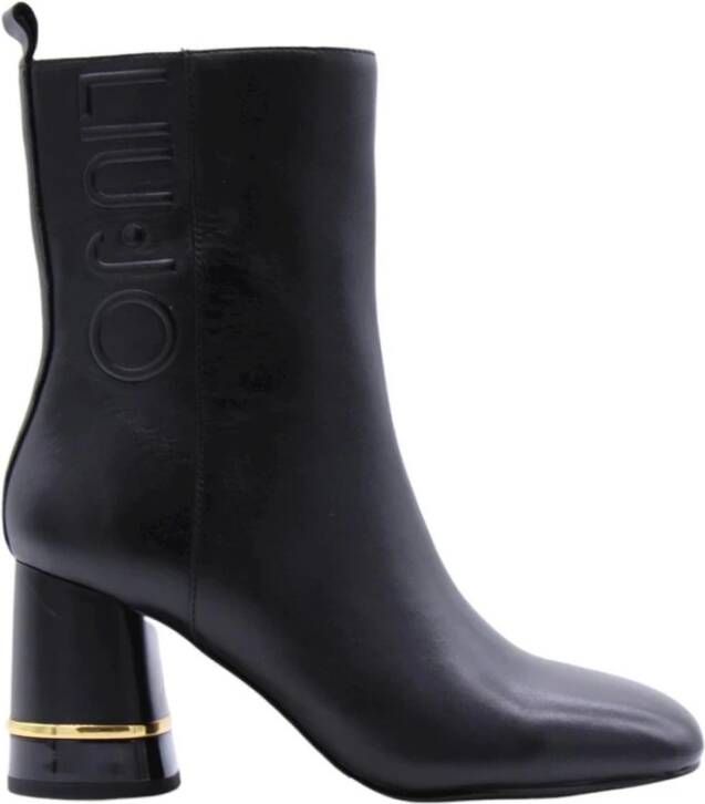 Liu Jo Wilhelmus Enkellaarzen met Hak Black Dames - Foto 6