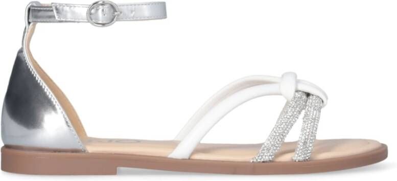 Liu Jo Witte gelamineerde sandalen Amira 931