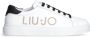 Liu Jo Witte leren sneakers - Thumbnail 1