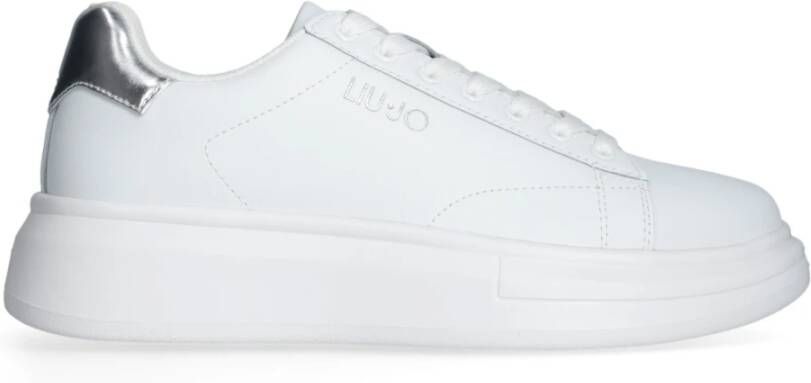 Liu Jo Witte sportsneakers met zijlogo