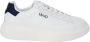 Liu Jo Witte leren vetersneakers met rubberen zool White Heren - Thumbnail 1