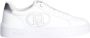 Liu Jo Witte Platte Schoenen Maxi Logo White Dames - Thumbnail 1