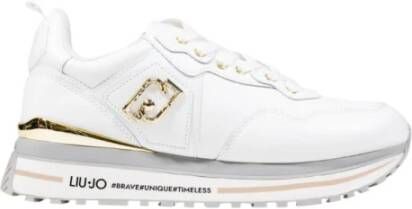 Liu Jo Witte Slip-On Sportieve Sneakers Herfst Winter