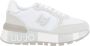 Liu Jo Witte Mesh en Beige Suède Sneakers Multicolor Dames - Thumbnail 8