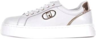 Liu Jo Witte sportsneakers met zijlogo