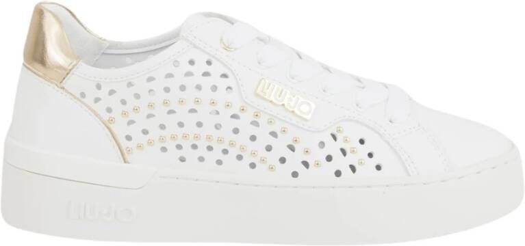 Liu Jo Stijlvolle Tunis Sneaker Dames Collectie White Dames