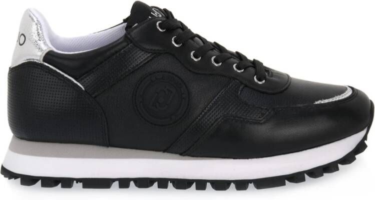 Liu Jo Wonder 25 Leren Sneakers Zwart Dames