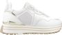 Liu Jo Witte Sneakers Elegant Ontwerp Metalen Details White Dames - Thumbnail 2