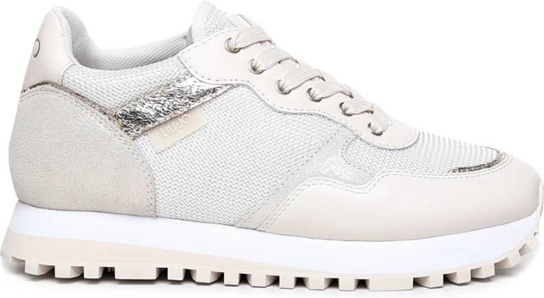 Liu Jo Beige Sneakers voor Vrouwen Upgrade je Sneaker Game Beige Dames - Foto 5