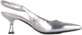 Liu Jo Zilveren Decolette Pumps met Gesp