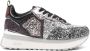 Liu Jo Zilveren Glitter Sneakers Aw25 - Thumbnail 1