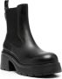 Liu Jo Dames Beatles Stijl Leren Enkellaars Black Dames - Thumbnail 1