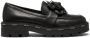 Liu Jo Zwarte platte schoenen met bloemendetail Black Dames - Thumbnail 1