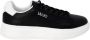 Liu Jo Zwarte Leren Sneakers met Rubberen Zool Black Heren - Thumbnail 2