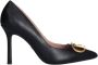 Liu Jo Zwarte platte schoenen met logogesp Black Dames - Thumbnail 1