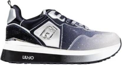 Liu Jo Zwarte Slip-On Sportieve Sneakers