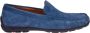 Lloyd Blauwe Suède Mocassins Blue Heren - Thumbnail 2