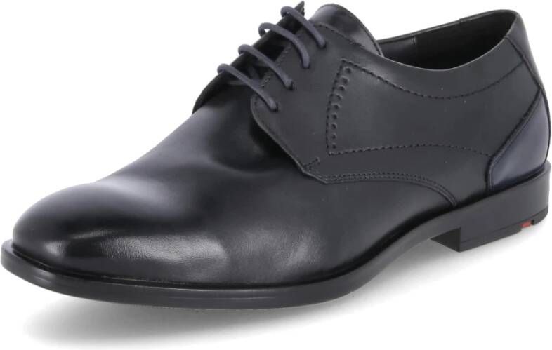 Lloyd Kalmar Schwarz Ocean Heren Veterschoen Zwart - Foto 2