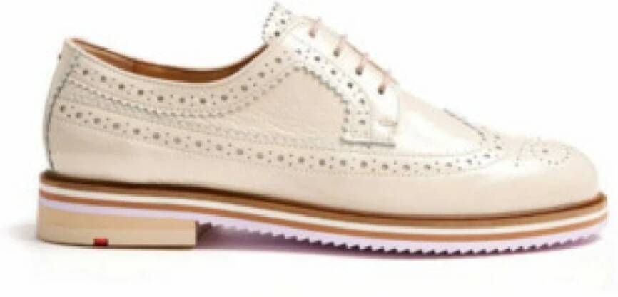Lloyd Casual witte veterschoenen voor dames