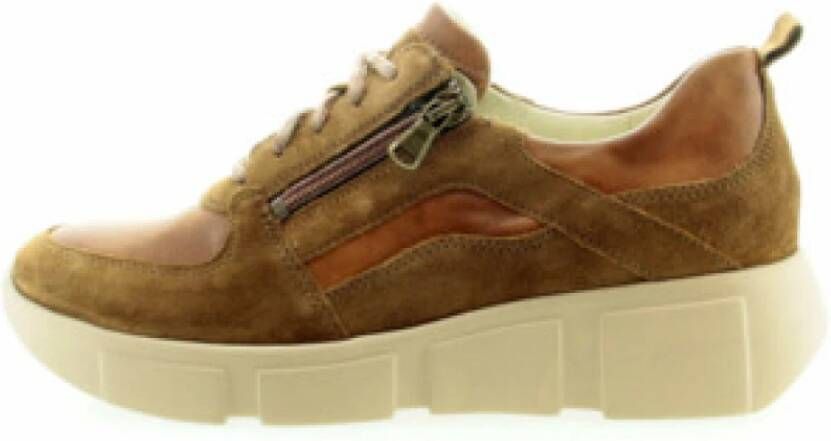 Lloyd Comfort Veterschoenen voor Dames in Cognac