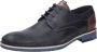 Lloyd Harris Midnight Blue Heren Nette Veterschoen Blauw - Thumbnail 2
